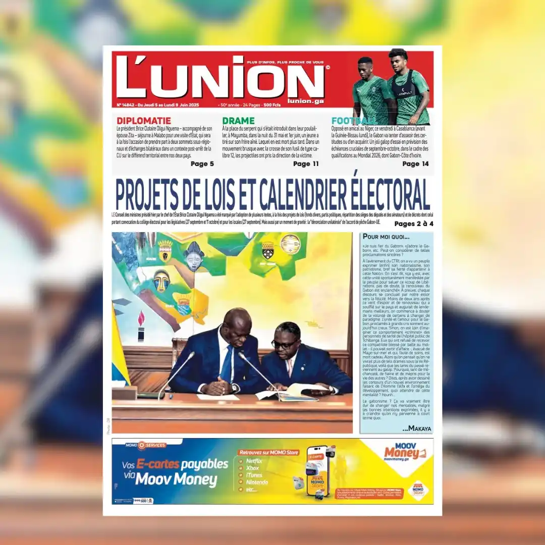 Image from L'Union - Sonapresse: ๐๏ธ L'Union du Jeudi 5 au Lundi 9 Juin 2025 ๐ฃ๐ฅ๐ข๐๐๐ง๐ฆ ๐๐ ๐๐ข๏ฟฝ...