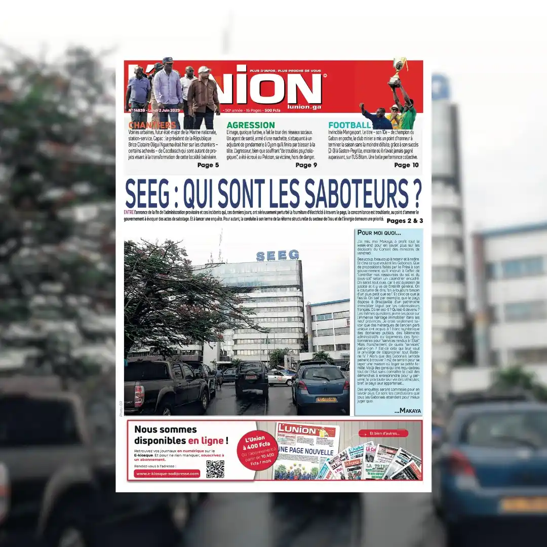 Image from L'Union - Sonapresse: ๐๏ธ L'Union du Lundi 2 Juin 2025 ๐ฆ๐๐๐ : ๐ค๐จ๐ ๐ฆ๐ข๐ก๐ง ๐๐๐ฆ ๐ฆ...