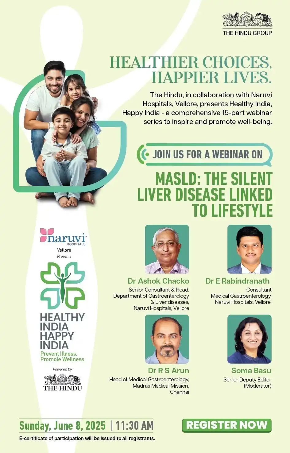 Image from The Hindu News: 🩺 Join us for an important health webinar! 🧬 MASLD: The Silent Live...