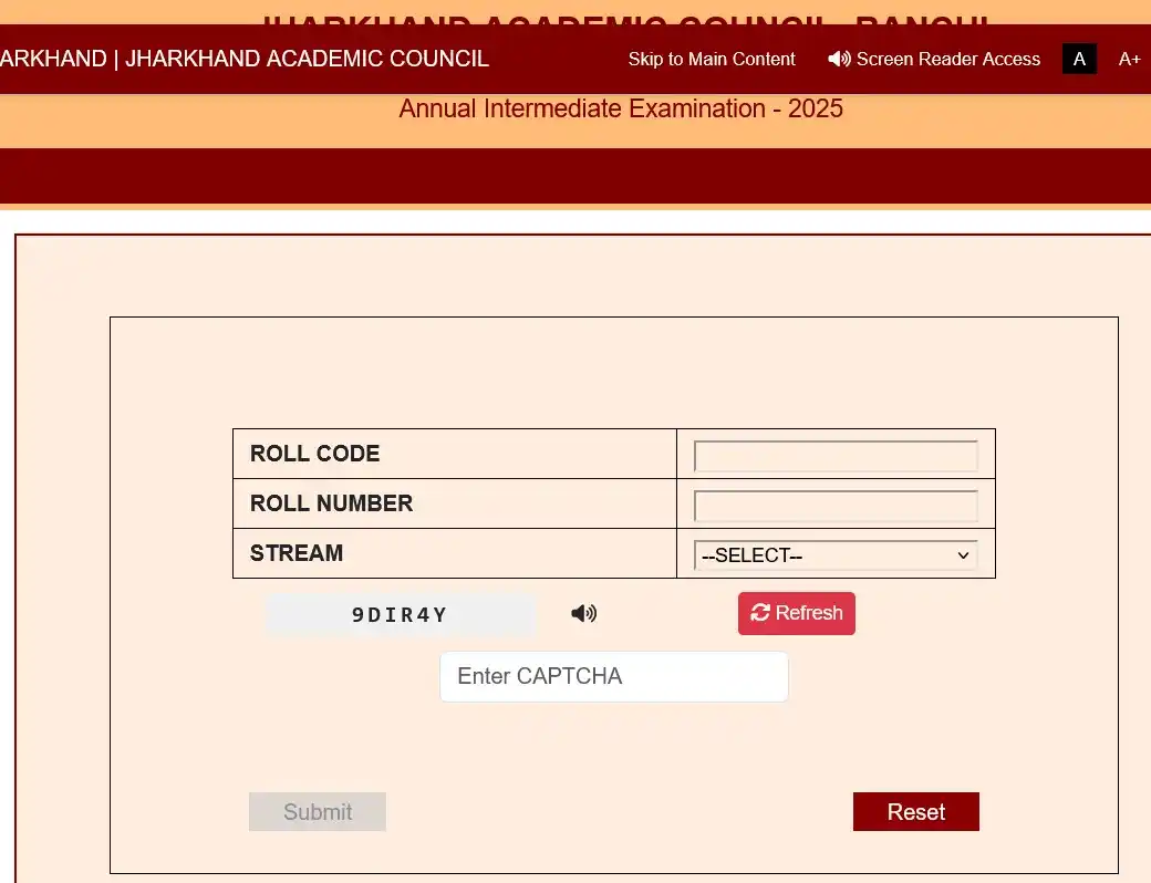 Image from Sarkari Result SarkariResult.Com Official : Jharkhand Board JAC Class 12th Science & Commerce Stream Result Declar...