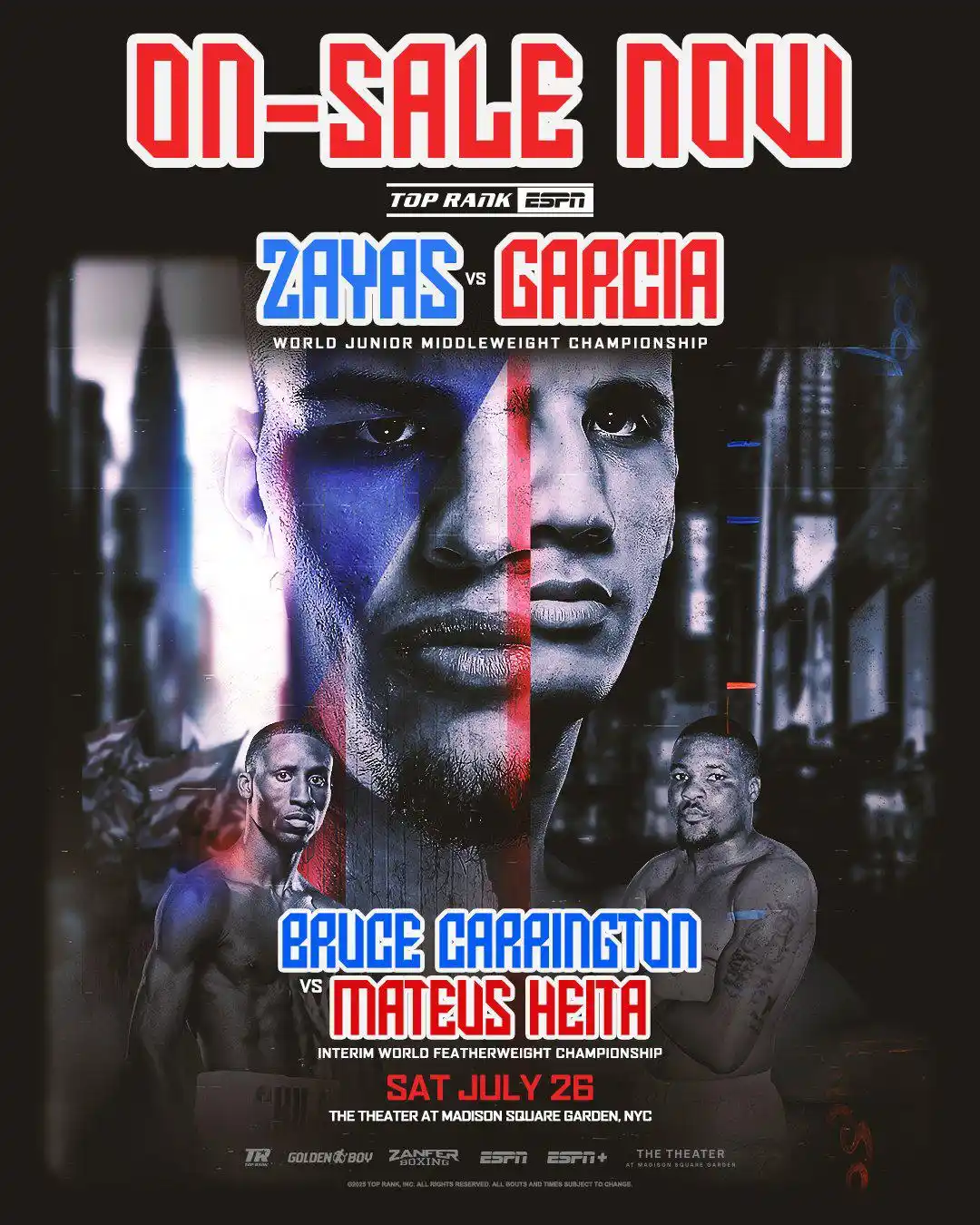 Image from Top Rank Boxing: 🗽 NYC ON-SALE NOW 🗽 Get your tickets for <a class="text-blue-500 ho...
