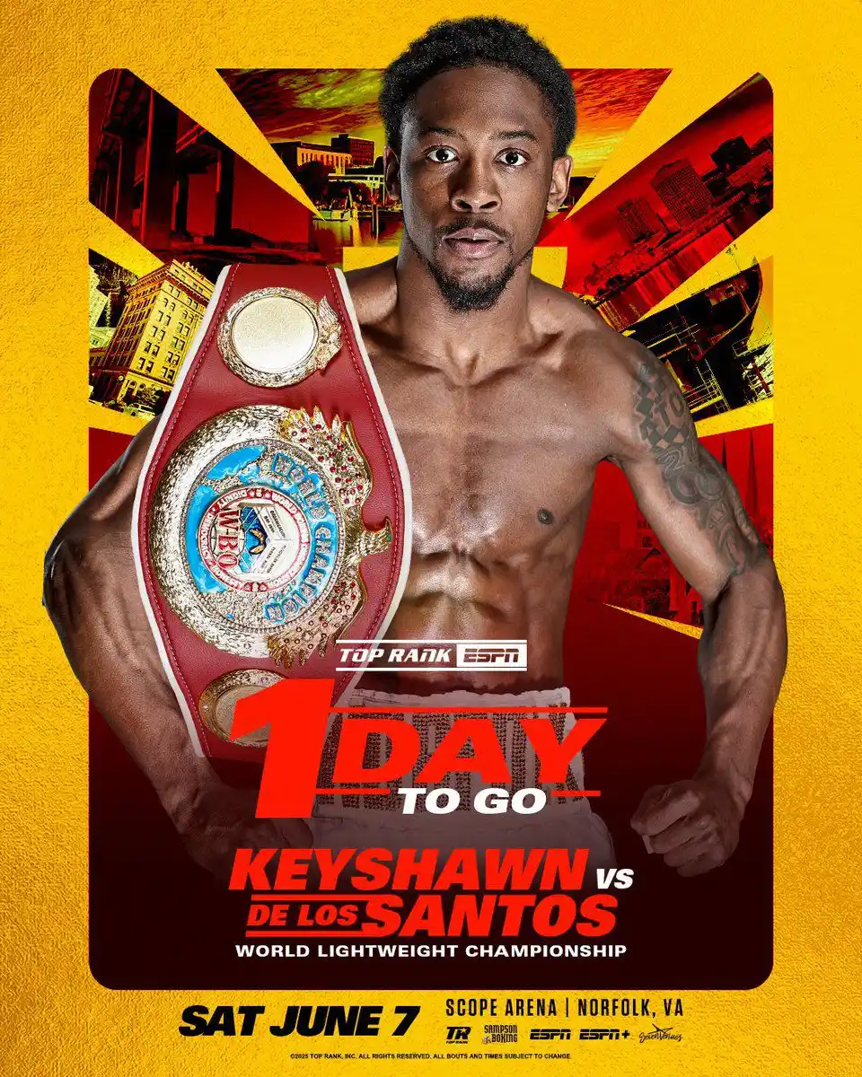 Image from Top Rank Boxing: The homecoming countdown begins ⏰ <a class="text-blue-500 hover:under...