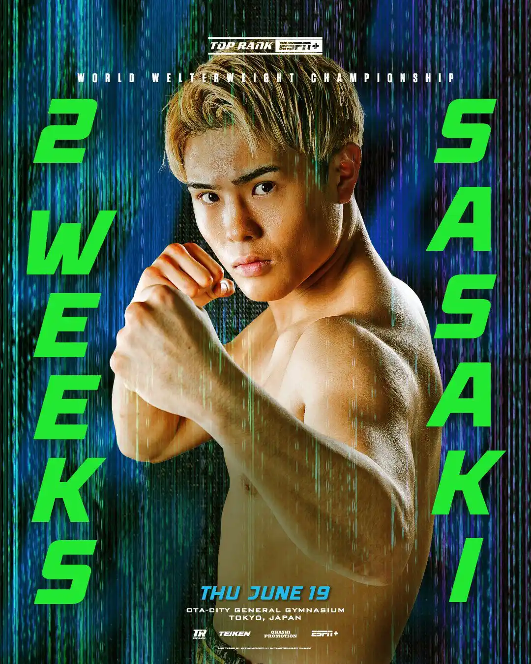 Image from Top Rank Boxing: Welterweight gold is on the line in just two weeks 🏆 <a class="text-...