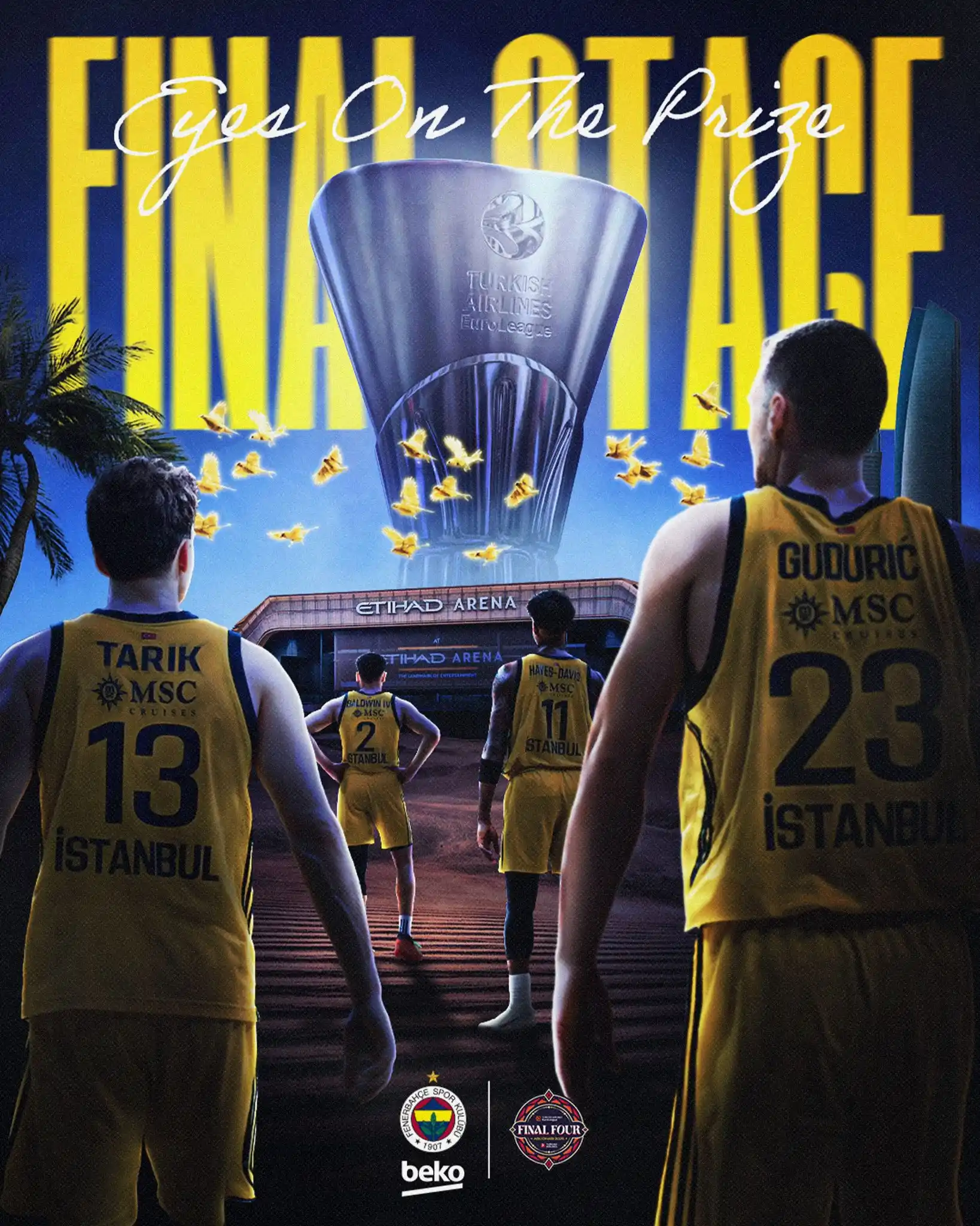 Image from Fenerbahçe: FİNALDEYİZ! FİNALDEYİZ! FİNALDEYİZ! <a class="text-blue-500 hover:und...