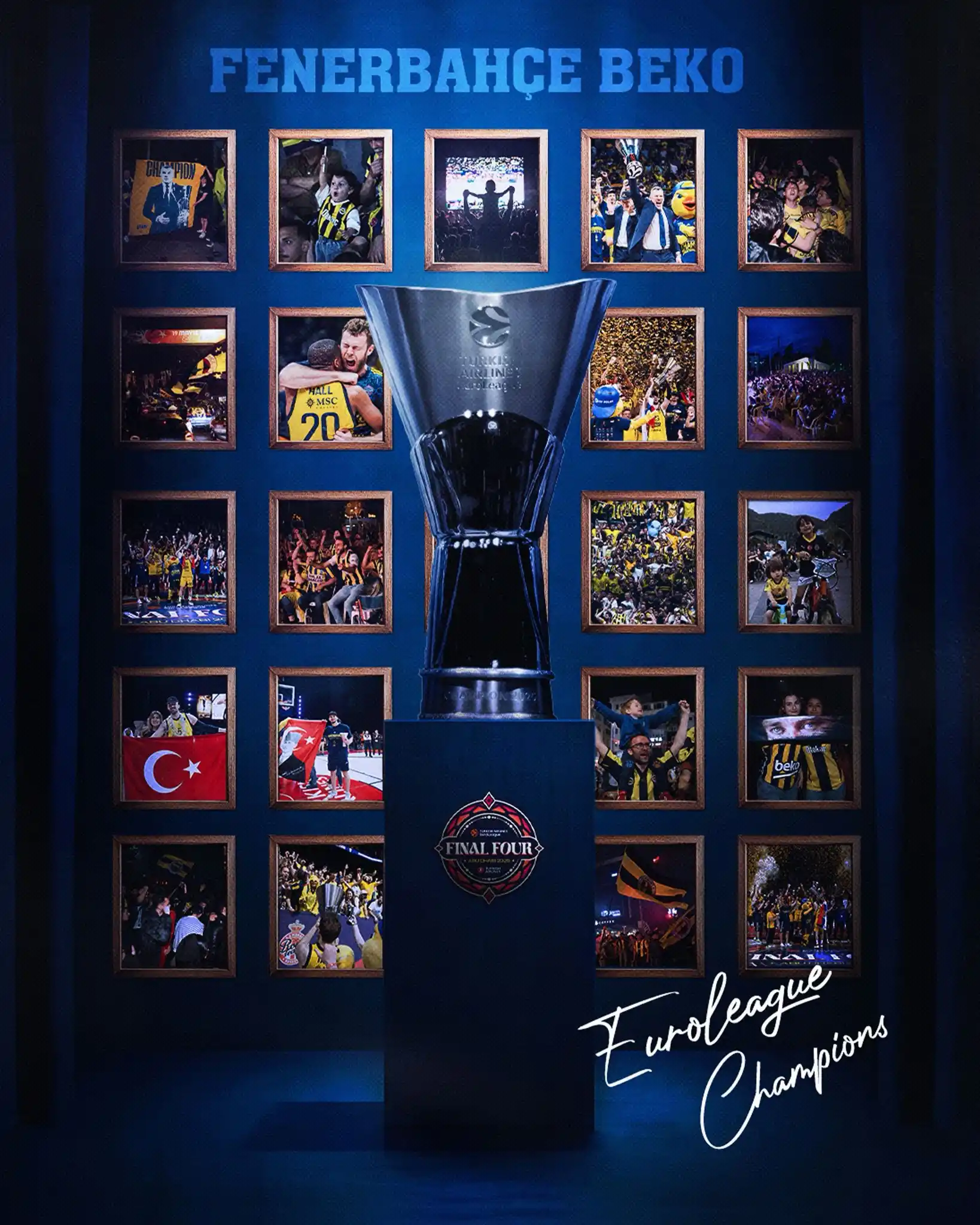Image from Fenerbahçe: ℹ️ Dünyanın En Güzel Takımı bugün saat 17.00’de Ülker Spor ve Etkinlik...
