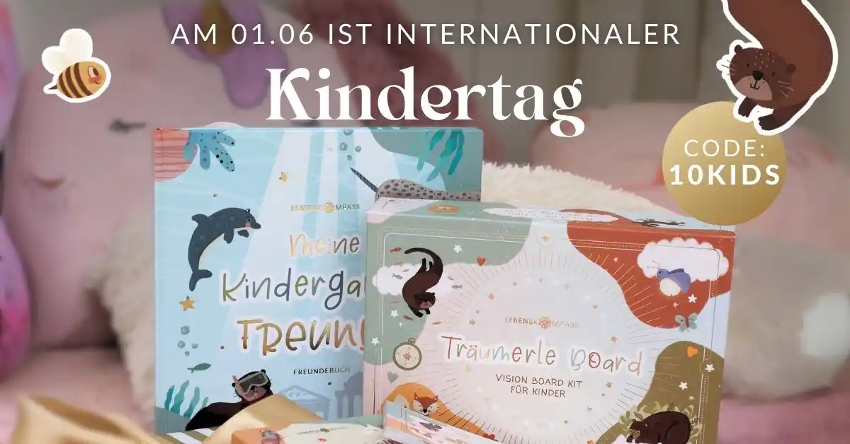 Image from Lebenskompass: *💛 10 % Rabatt auf alle Kinderprodukte!* Nur jetzt zum internationale...