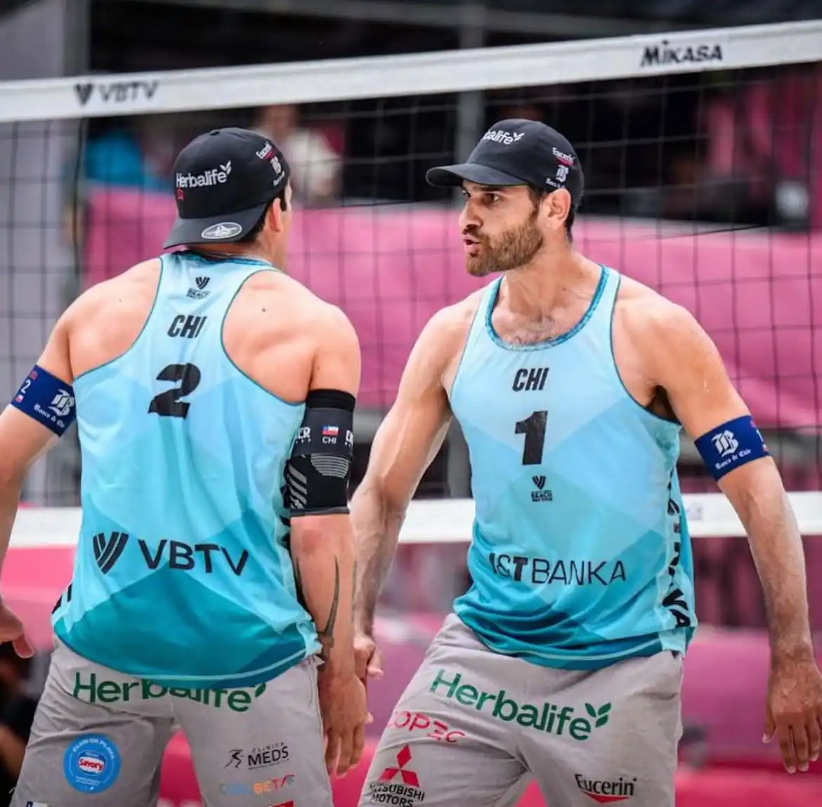 Image from Team Chile 🇨🇱 : ¡A SEGUIR NOMÁS! 💪💪 Los primos Marco y Esteban Grimalt 🇨🇱 cayeron...