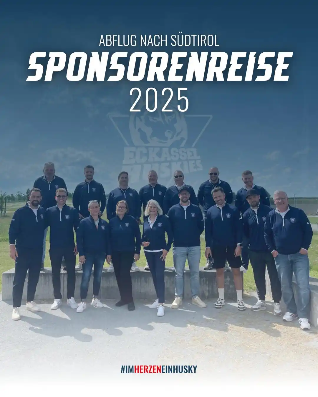 Image from Kassel Huskies: 📍 Abflug! | Die Reisegruppe der Kassel Huskies Sponsorenreise 2025 he...