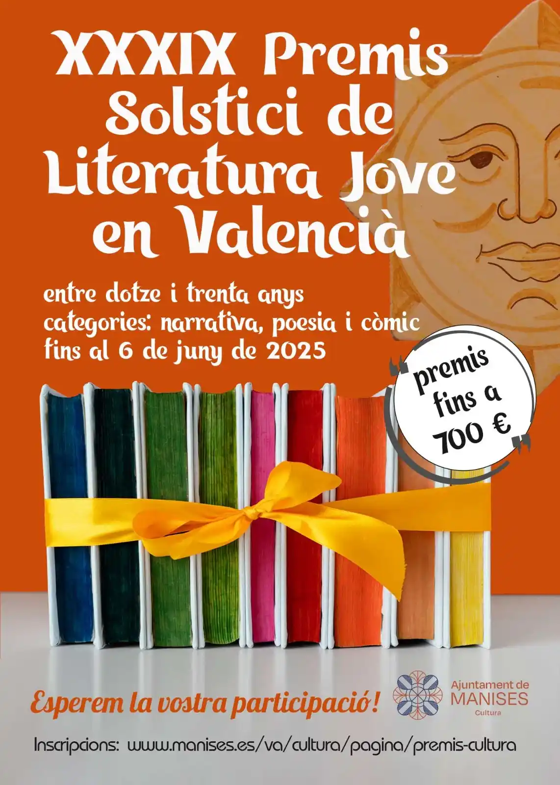 Image from Ajuntament de Manises: *ACTUALITAT* 📰 ✍️L’Ajuntament de Manises ha convocat els XXXIX Premis...