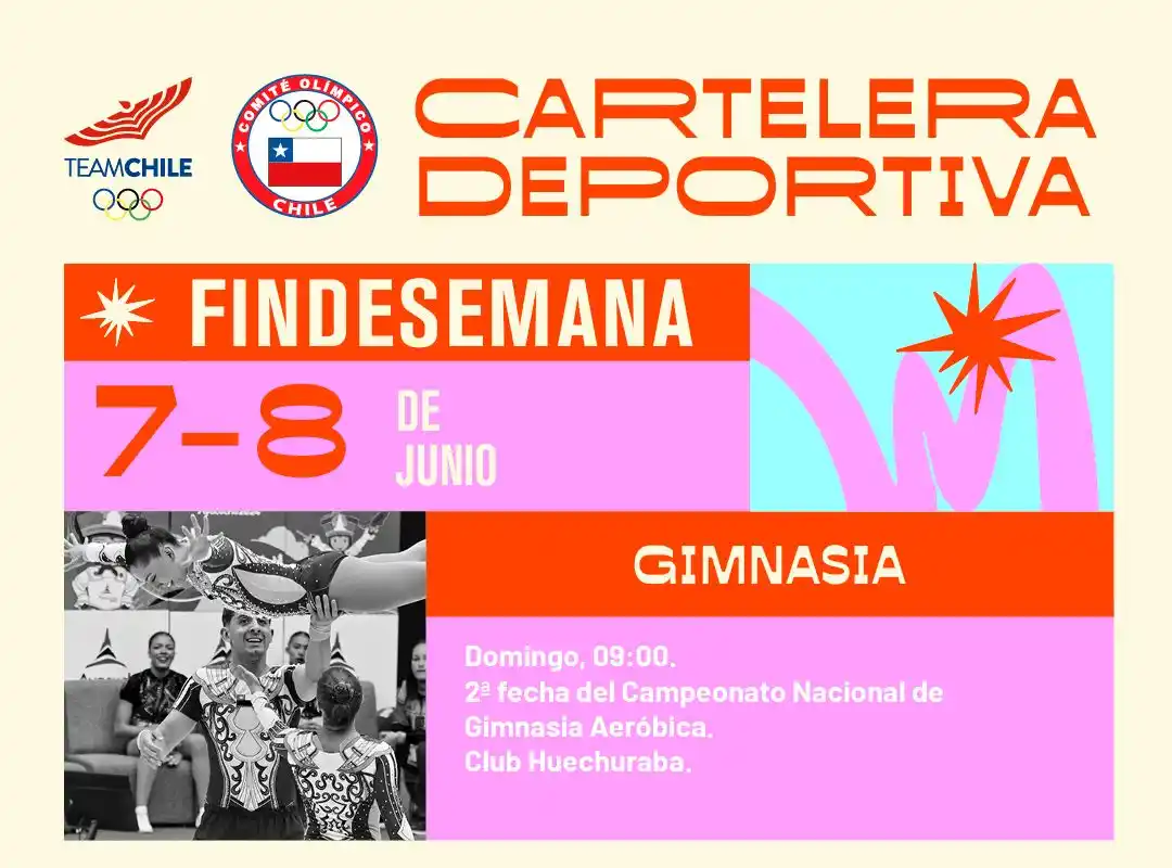 Image from Team Chile 🇨🇱 : ⭐️ AGENDA DEPORTIVA DEL FIN DE SEMANA ⭐️ Revisa todas las actividades...