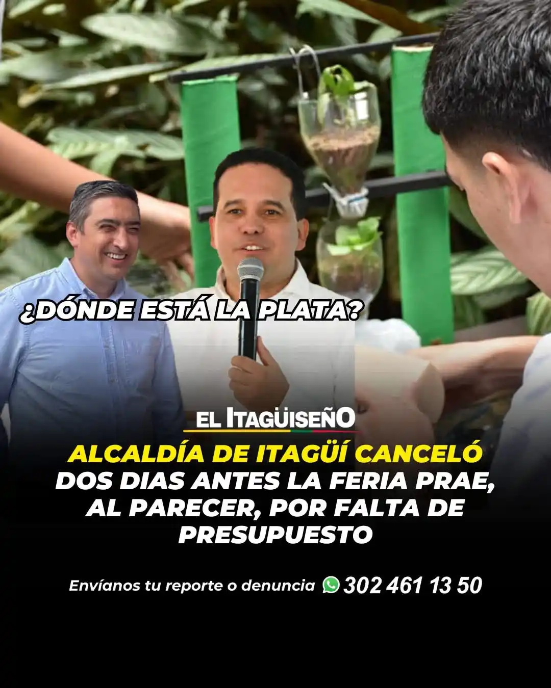 Image from Noticias Metropolitana: *Alcaldía de Itagüí canceló dos días antes la feria PRAE, al parecer, ...