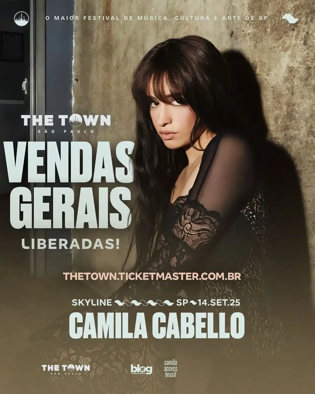 Image from Avisa, Blog! : As *VENDAS GERAIS* do *THE TOWN* estão oficialmente liberadas! 🎟️   A...