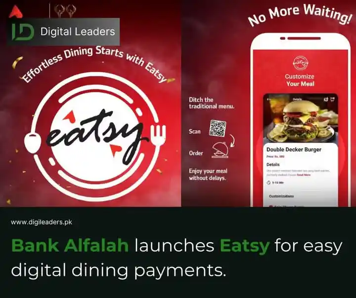 Image from Digital Leaders: Bank Alfalah Limited, one of Pakistan’s leading banks launches Eatsy —...