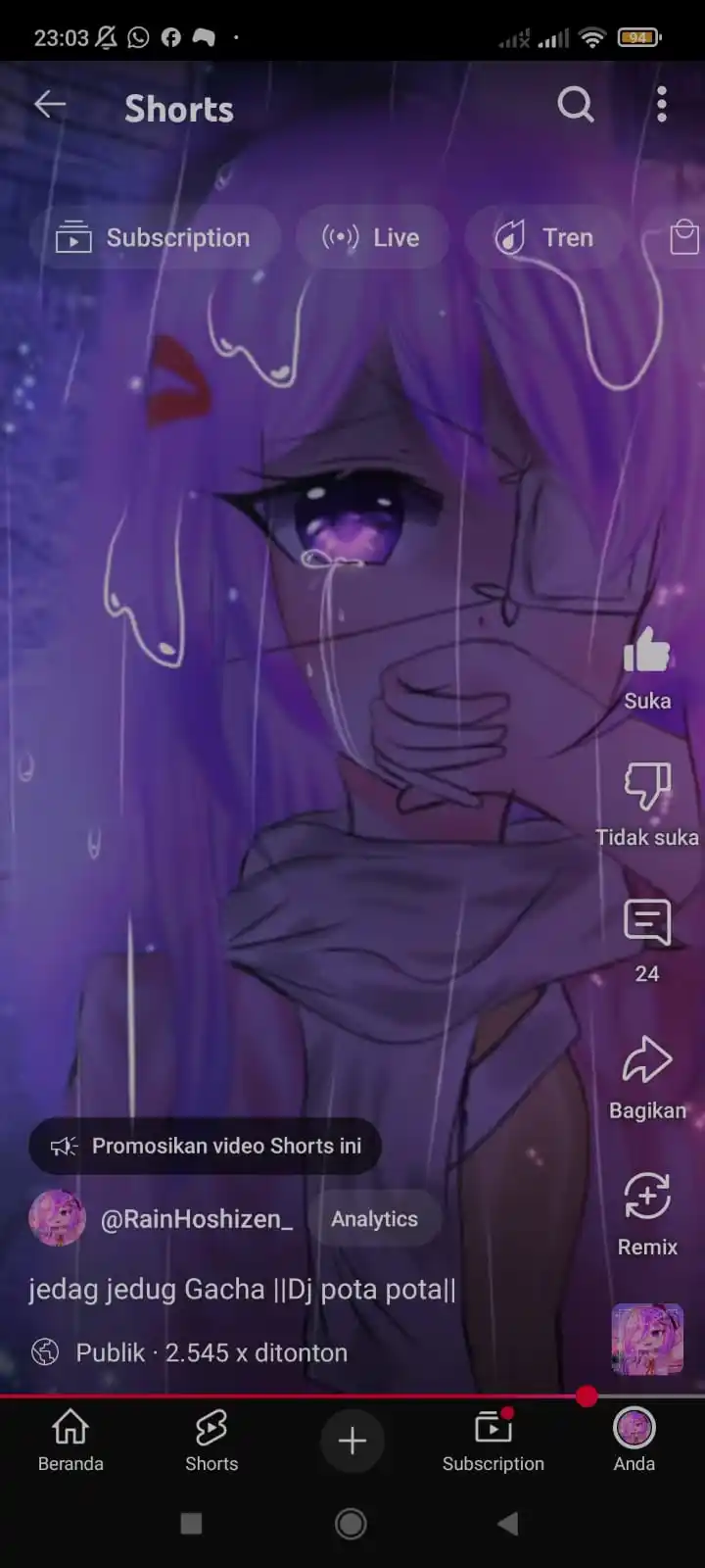 🪐 ʀᴀɪɴ ʜᴏsʜɪᴢᴇɴ【 星星很开朗 】🌙 post