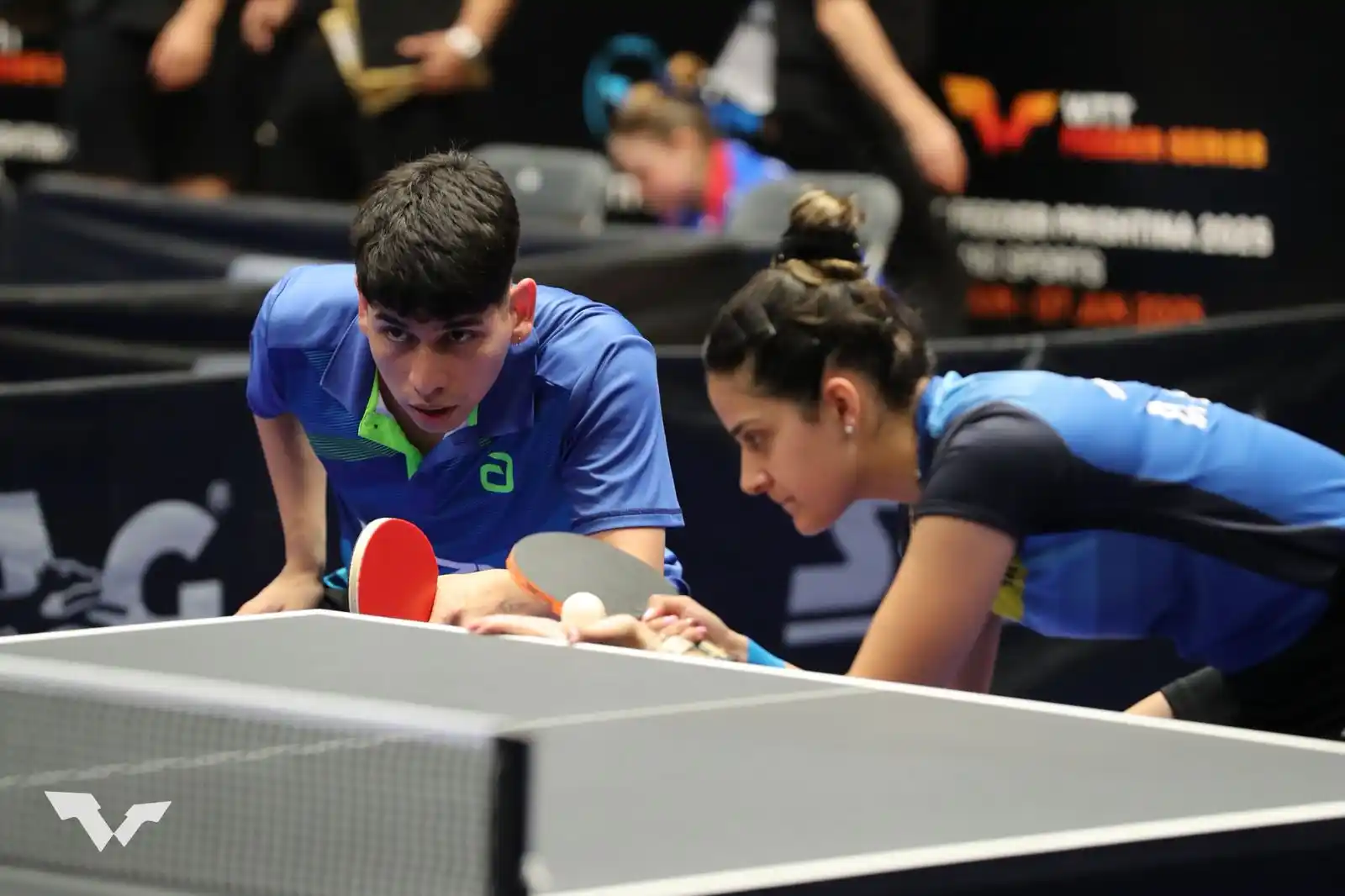 Image from Team Chile 🇨🇱 : ¡CAMPEOOOONES! 😍🥇🏓 Los tenimesistas Daniela Ortega y Gustavo Gómez...