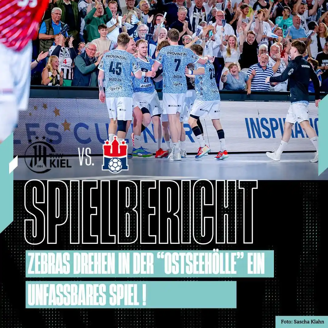 Image from THW Kiel Handball: Das "kleine Derby" in der DAIKIN Handball-Bundesliga hat abgeliefert w...