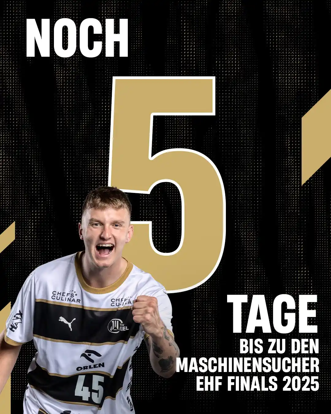 Image from THW Kiel Handball: Der Countdown zu den Maschinensucher EHF Finals 2025 am Wochenende läu...