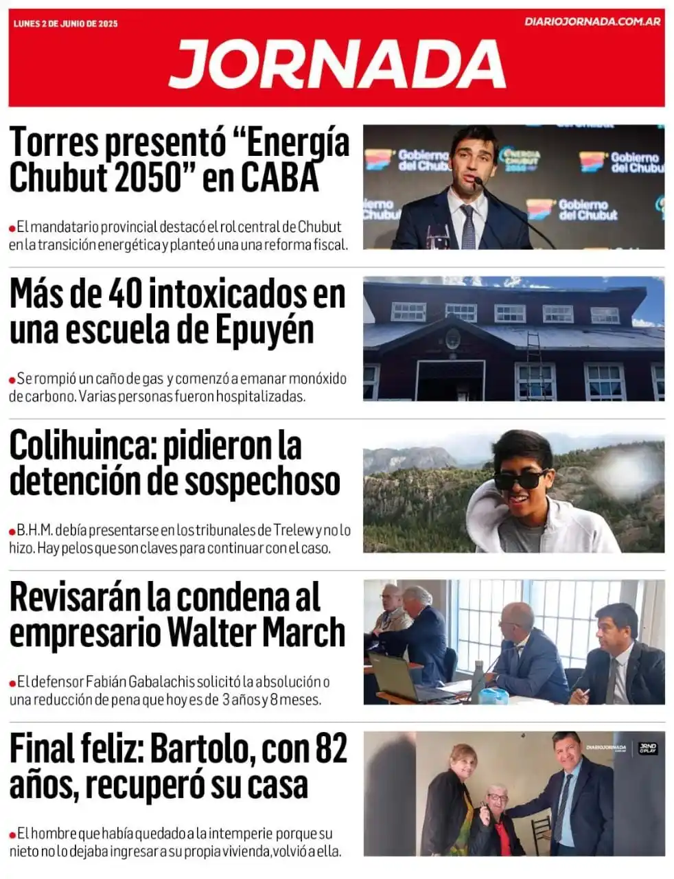 Image from Diario Jornada: • *EN CABA / Torres presentó "Energía Chubut 2050 - Tierra de Futuro"*...