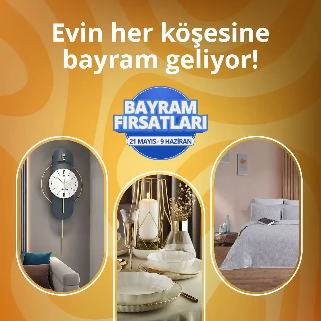 Image from n11: Evine biraz bayram havası, biraz da indirim gelsin! Koltuktan kalkmada...