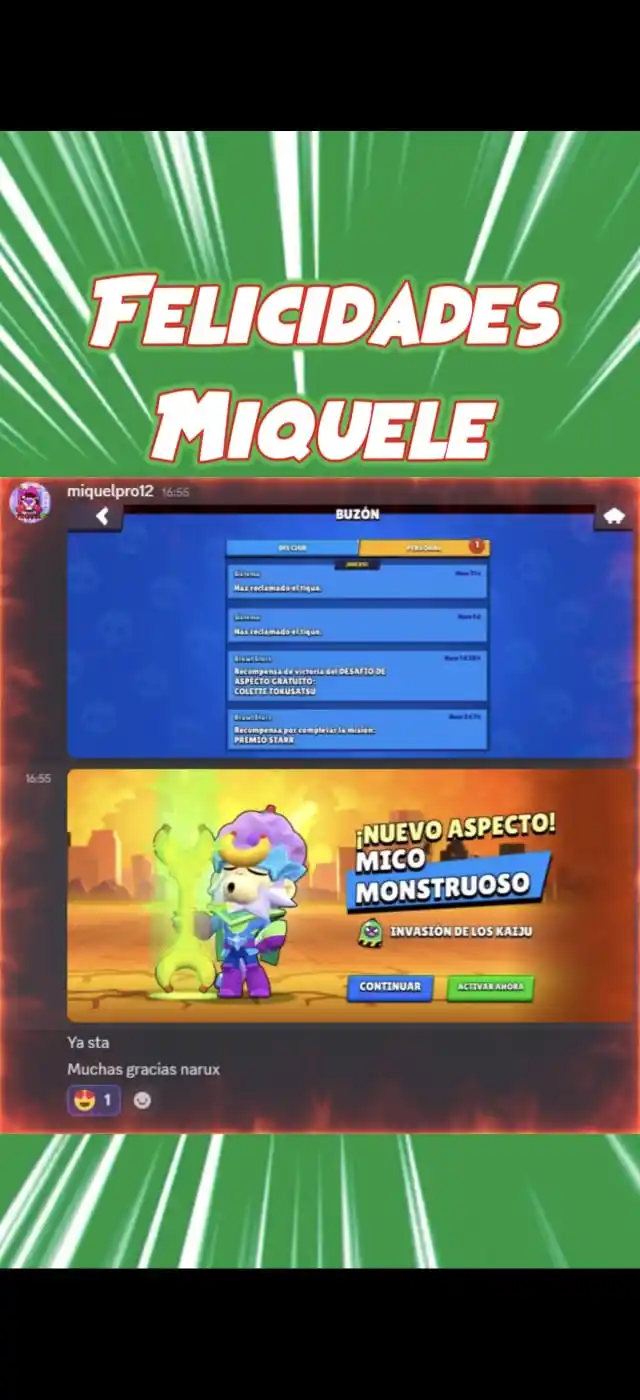 Image from NaruxForAll: Felicidades a Miquelee36 que quedo 2o en el torneo de mayo de 2v2 y qu...