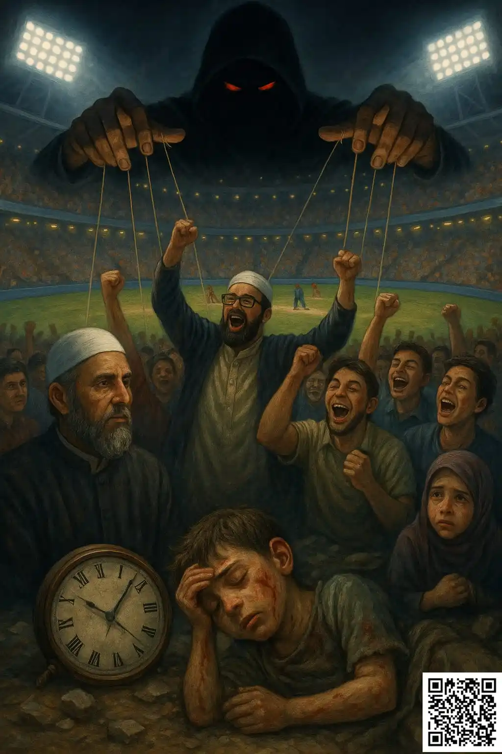 Image from ꧁✰٘عُلَمـٰـاءٕهِــنْـد✰꧂: 🧠🔥 "جب کھیل بن جائے تمہارا قبلہ — تو سمجھو تمہیں سوچنے کی ضرورت ہے!"...
