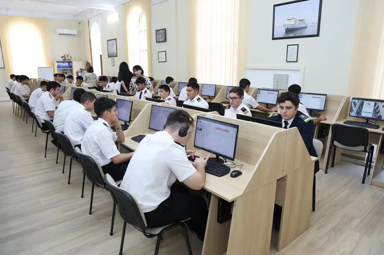 Image from ASCO – Azerbaijan Caspian Shipping Company: ℹ️ ADDA-da 2024/2025-ci tədris ilinin yaz imtahan sessiyası başlayıb. ...