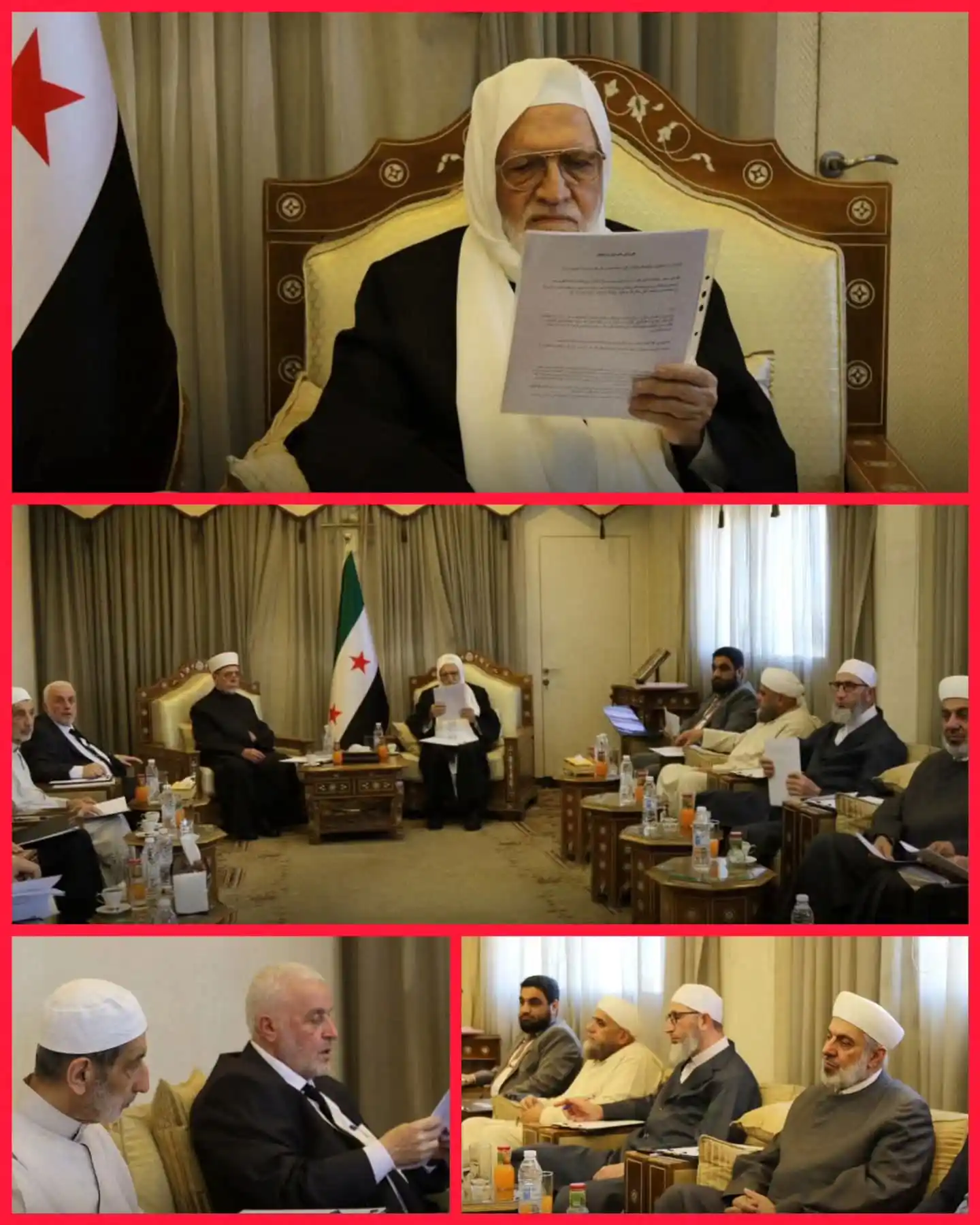 Image from شبكة وطن الإخبارية: قرارات الاجتماع الثاني لمجلس الإفتاء الأعلى برئاسة مفتي الجمهورية العر...