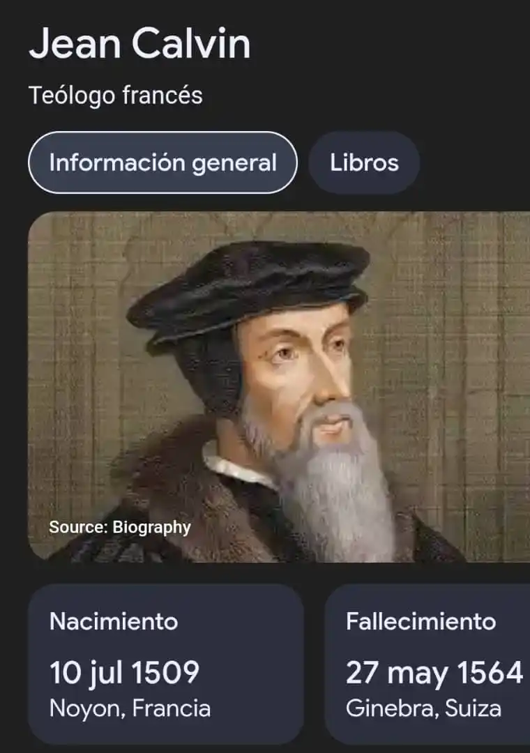 Image from ⚜️TEOLOGÍA Y BIBLIA ⚜️: La doctrina calvinista, también conocida como la teología reformada, e...