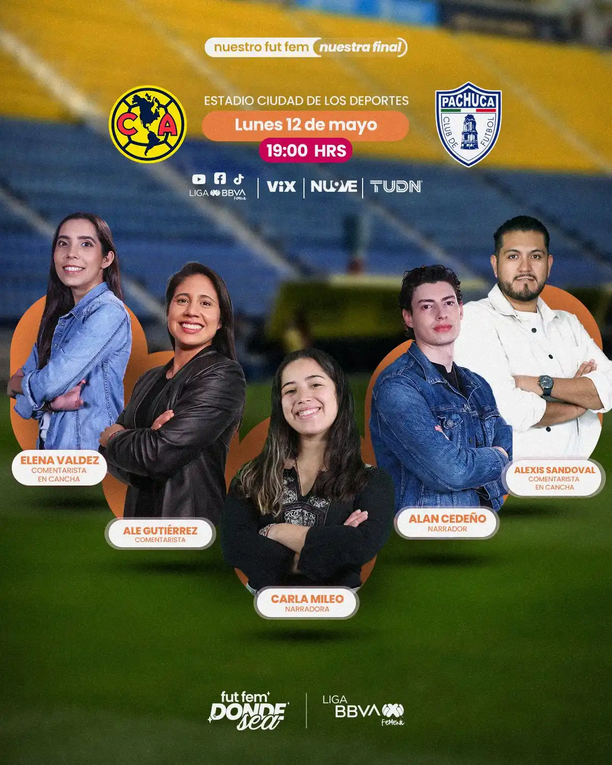 Image from Liga BBVA MX Femenil: La Final de Vuelta te la llevaremos por <a class="text-blue-500 hover:...
