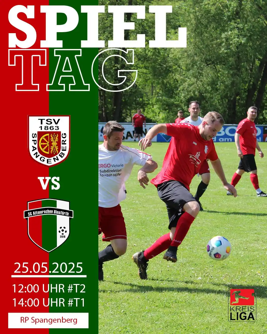 Image from SG Altmorschen/Binsförth: 🟢🔴*Letztes Spiel in der Saison 2024/2025* 🔴🟢 🆚 TSV Spangenberg ...