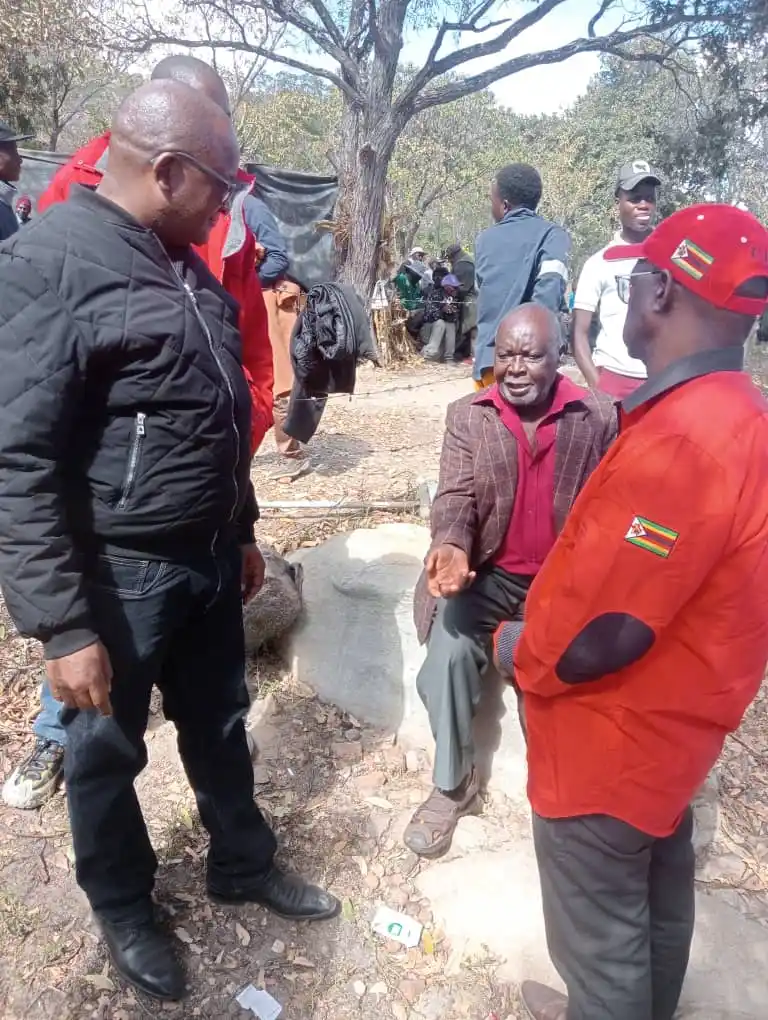 Image from Real Changing Times News: *MDC IN MOURNING* Movement for Democratic Change President Hon Senato...