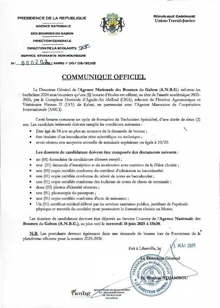 SOLUTION Actuality Agence 🇬🇦 post