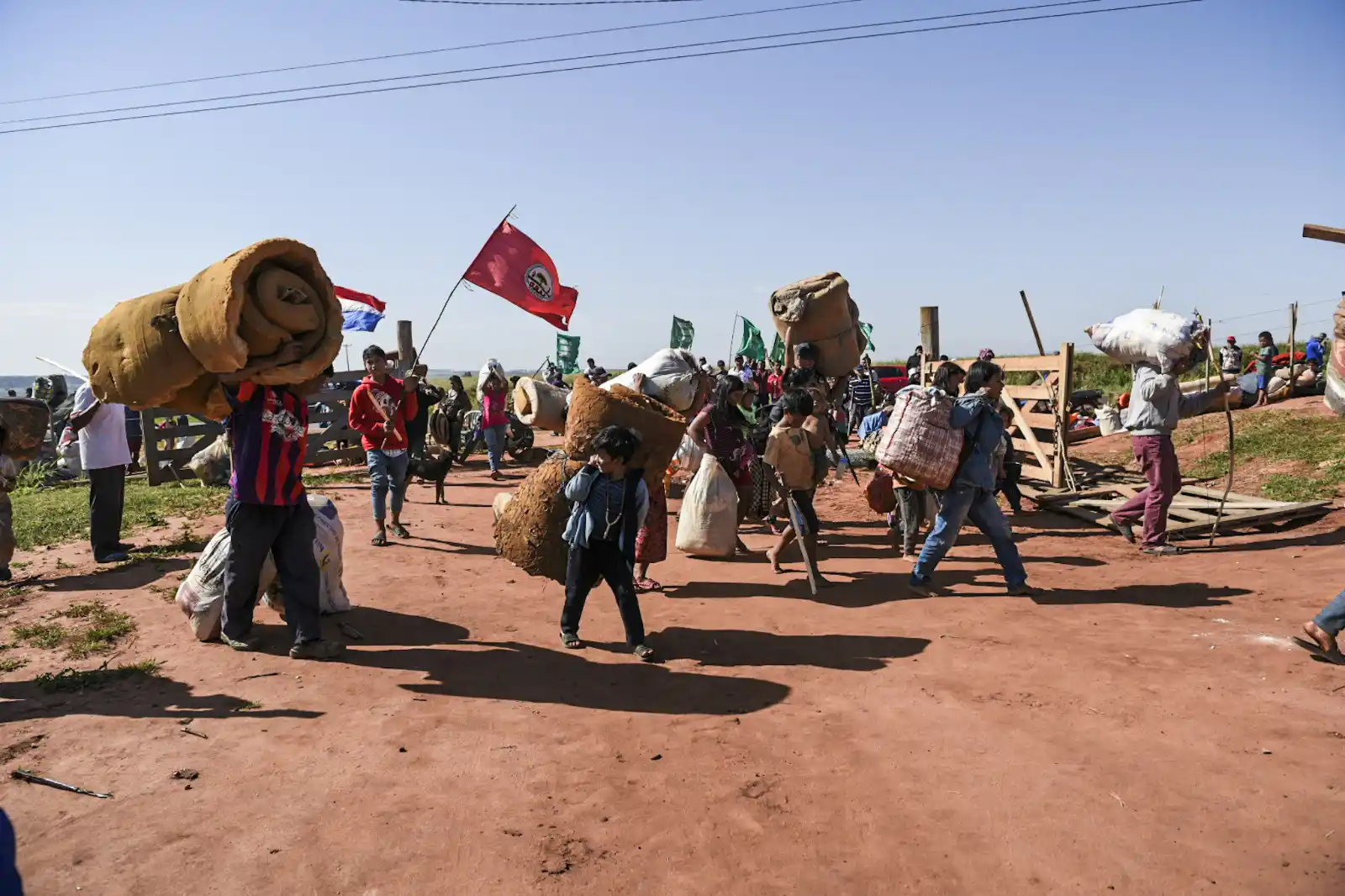 Image from RELATOS☕🧉RESEÑAS: `PARAGUAY: ALERTA DE DESALOJO COMUNIDAD MBYA`🧉✍🏼 _"La Comunidad Ind...