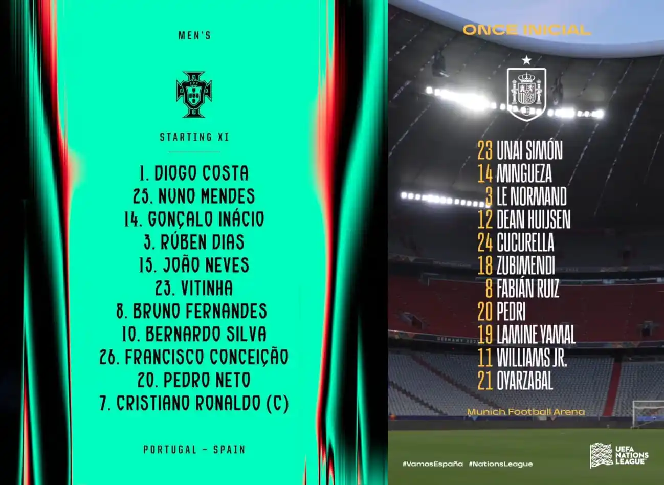 Image from ⚽️Loucos Por Futebol⚽️: 🇵🇹 Portugal 🆚 Espanha 🇪🇸   🕥 16h00   📺 Sportv, ESPN e Disney+ (...