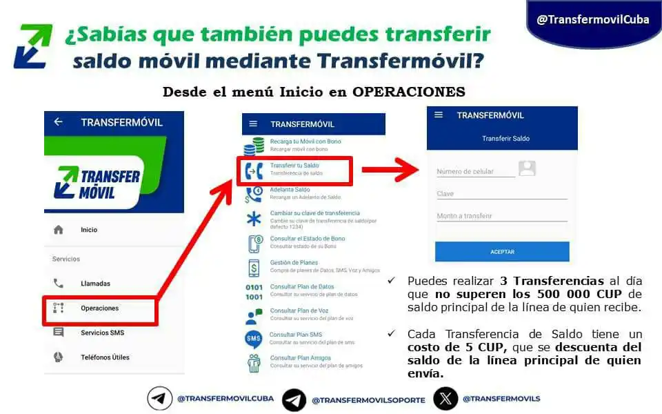 Image from La nota: 📲¿Sabías que también puedes transferir saldo móvil mediante <a class=...