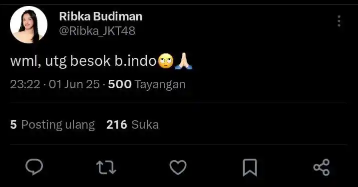 RIBKA VERSE post