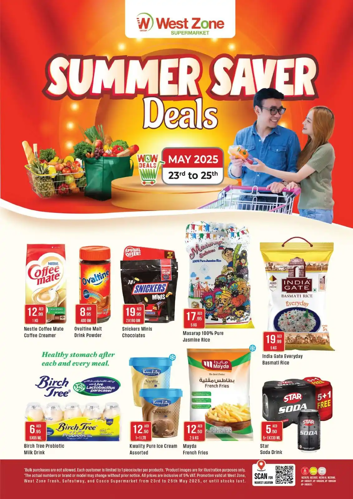 West Zone/ W Mart/ Safestway/ Cosco post