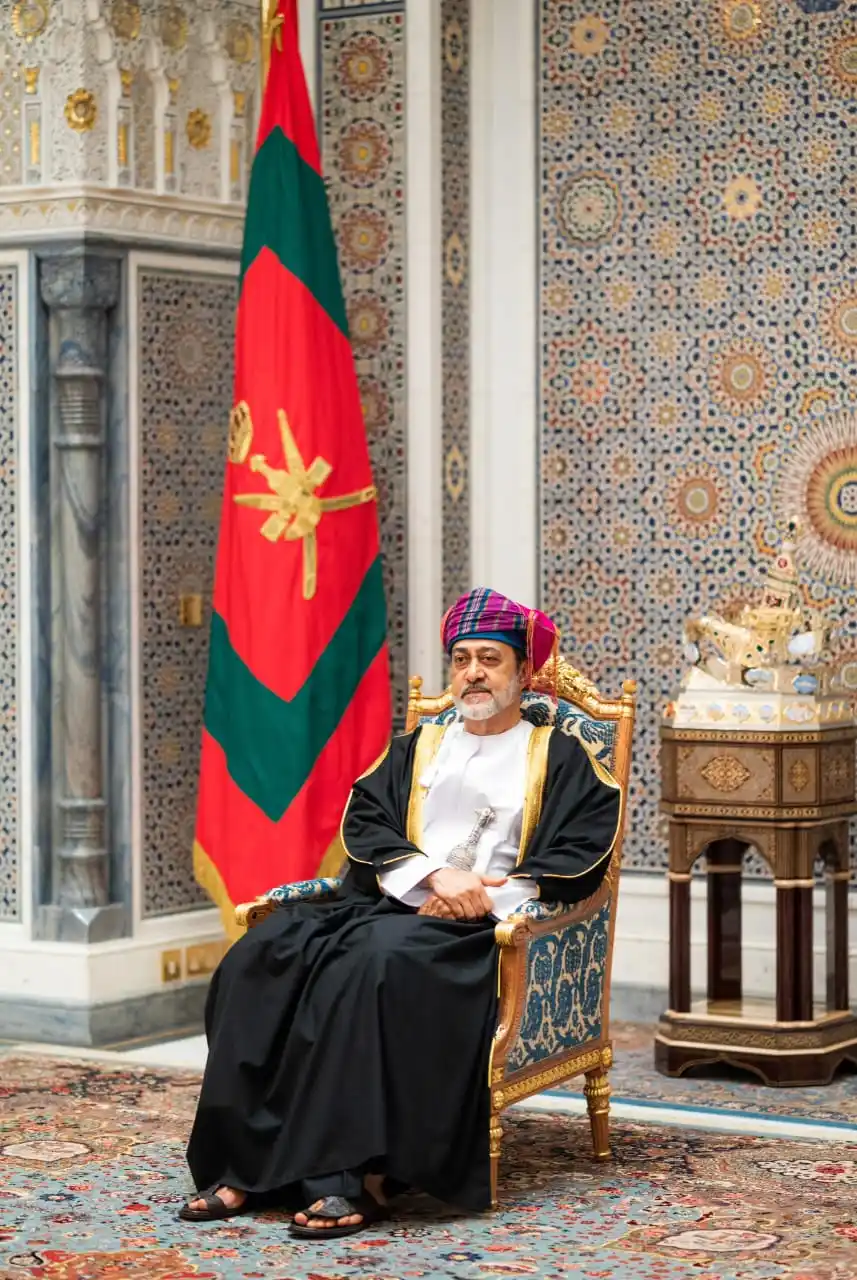Image from الخيمة العمانية: تفضّل حضرةُ صاحبِ الجلالةِ السُّلطان <a class="text-blue-500 hover:u...