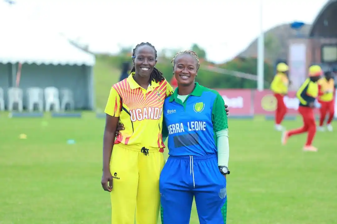 Image from Uganda Cricket Association: Toss update! Uganda-W chose to bowl against Sierra Leone-W. Watch t...