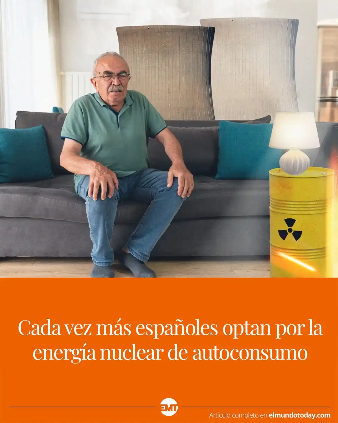 Image from El Mundo Today: Tras el apagón histórico y docenas de artículos ensalzando la nuclear,...