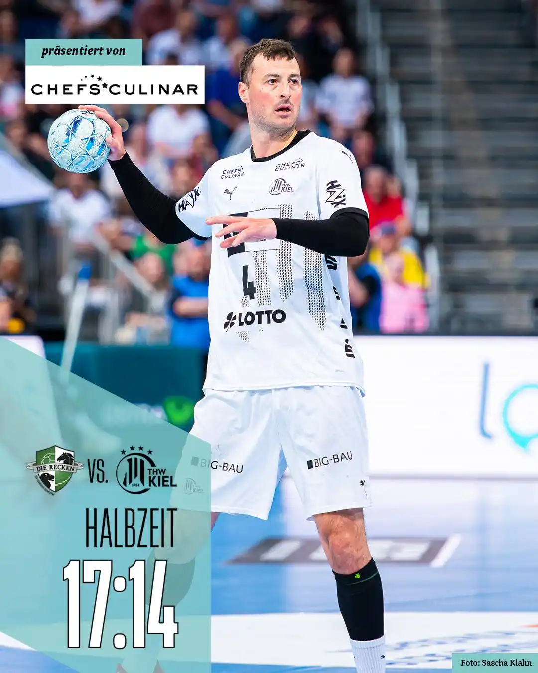 Image from THW Kiel Handball: Uns bleibt eine Halbzeit für eine Aufholjagd: <a class="text-blue-500 ...