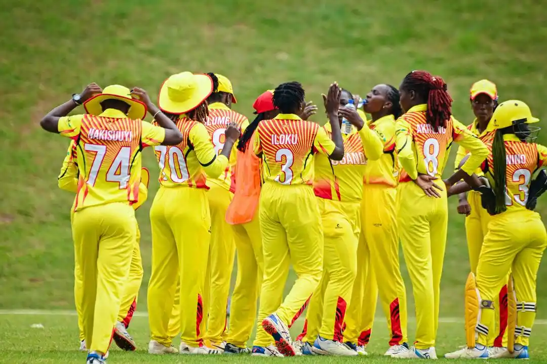 Image from Uganda Cricket Association: Victoria Pearls secure a 7-wicket win over Brazil-W. Brazil-W 80/9 in...