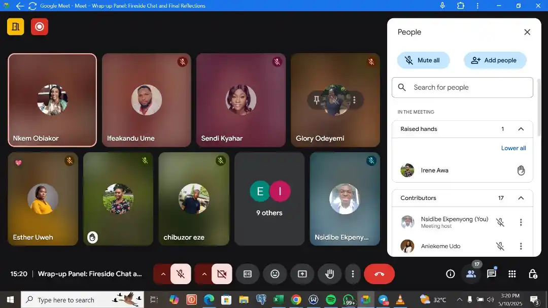 PCMI Whatsapp Community post