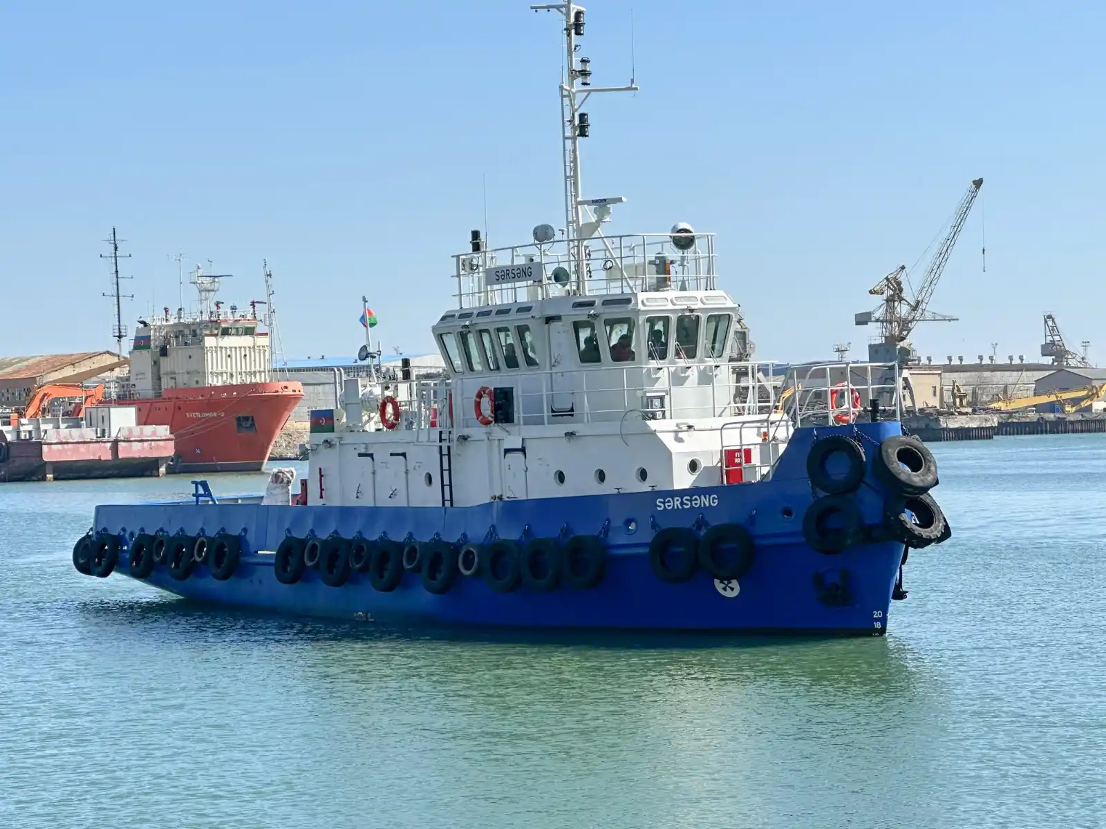Image from ASCO – Azerbaijan Caspian Shipping Company: 🛳️ “Zığ” Gəmi Təmiri və Tikintisi Zavodunda inşa olunmuş növbəti gəmi...