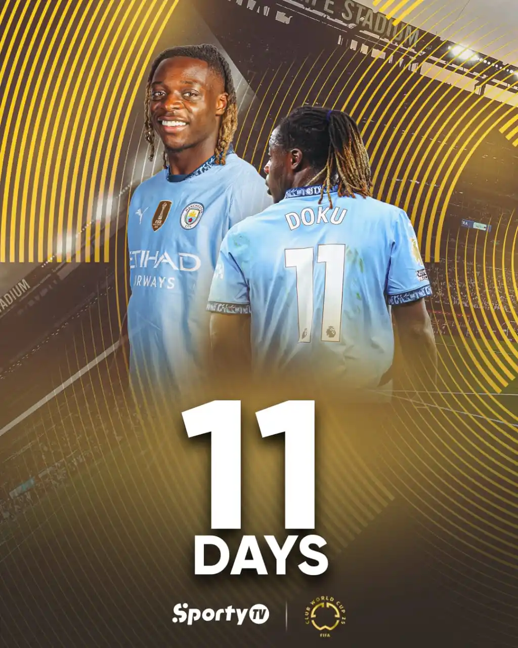 Image from SportyTV: 1️⃣1️⃣ Days To The <a class="text-blue-500 hover:underline cursor-poin...