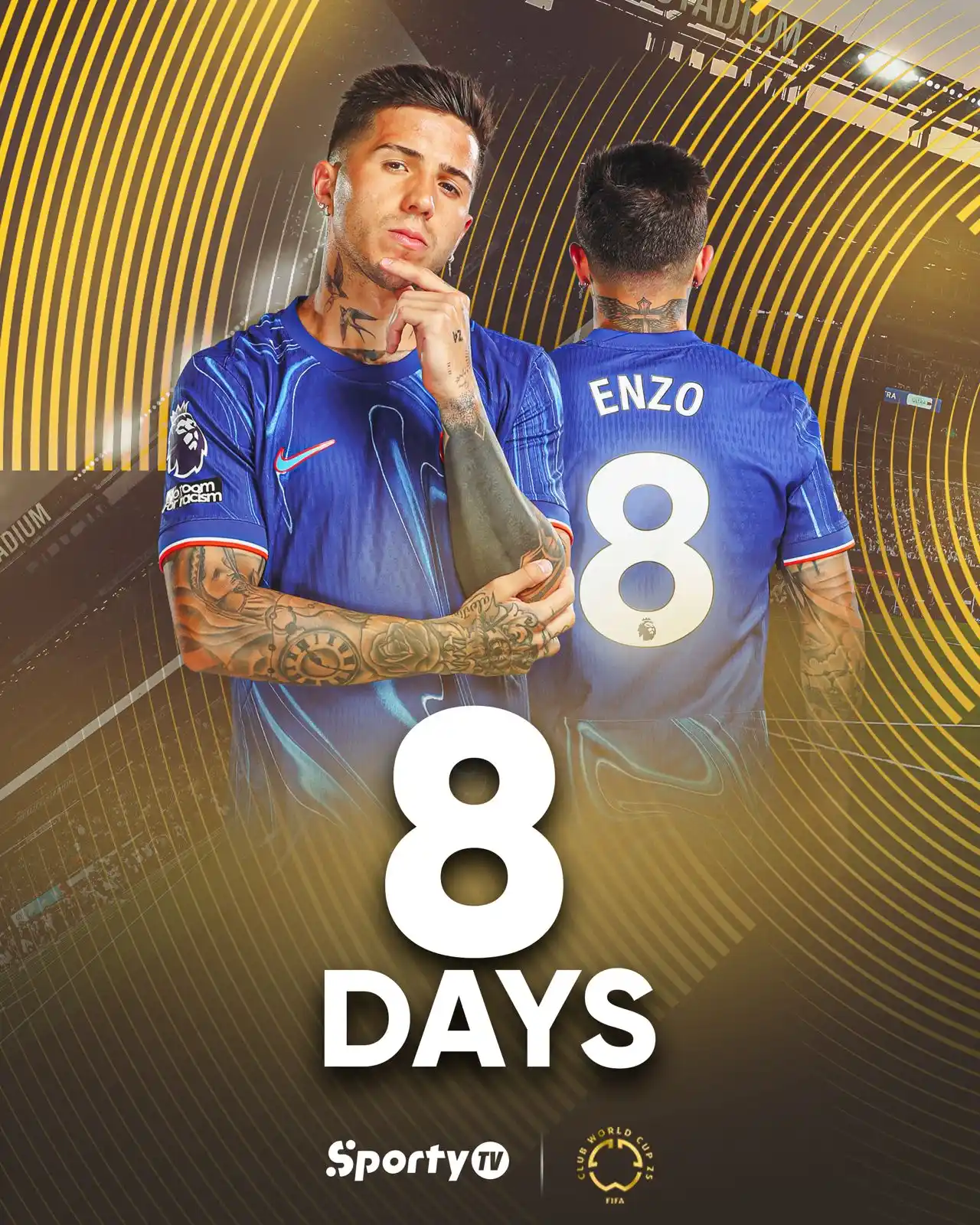 Image from SportyTV: 8️⃣ Days To The <a class="text-blue-500 hover:underline cursor-pointer...