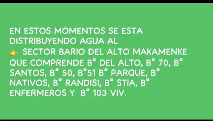 Servicios Públicos Saneamiento Distribución Puerto Deseado post