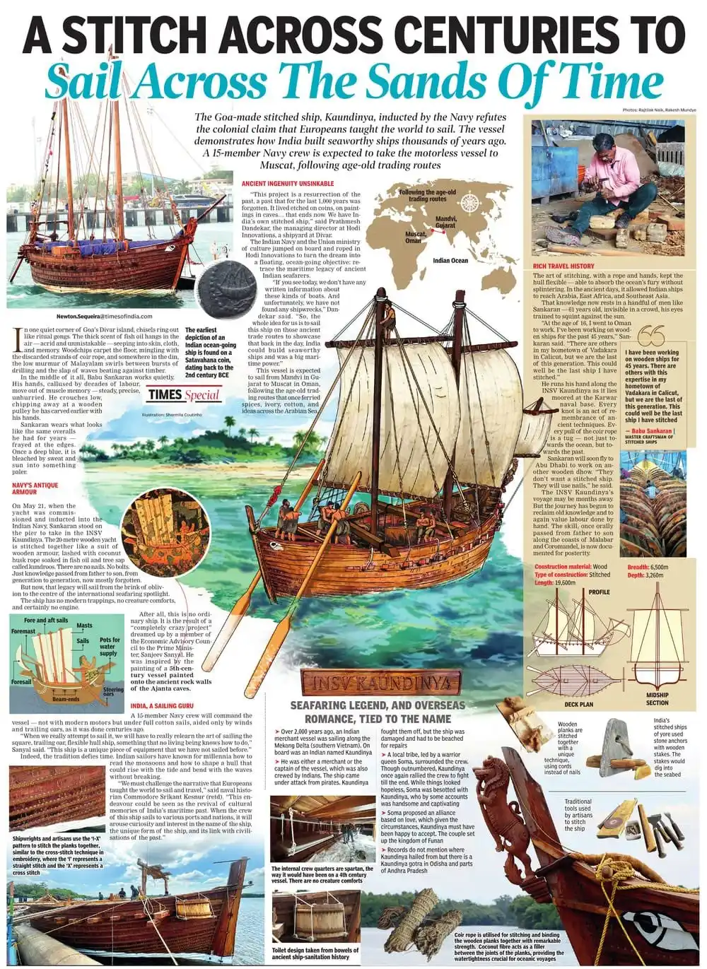 Image from The Sangyan: Law. Inclusion. Sustainability.: *A Stitch Across Centuries To Sail Across The Sands Of Time* [Newton ...