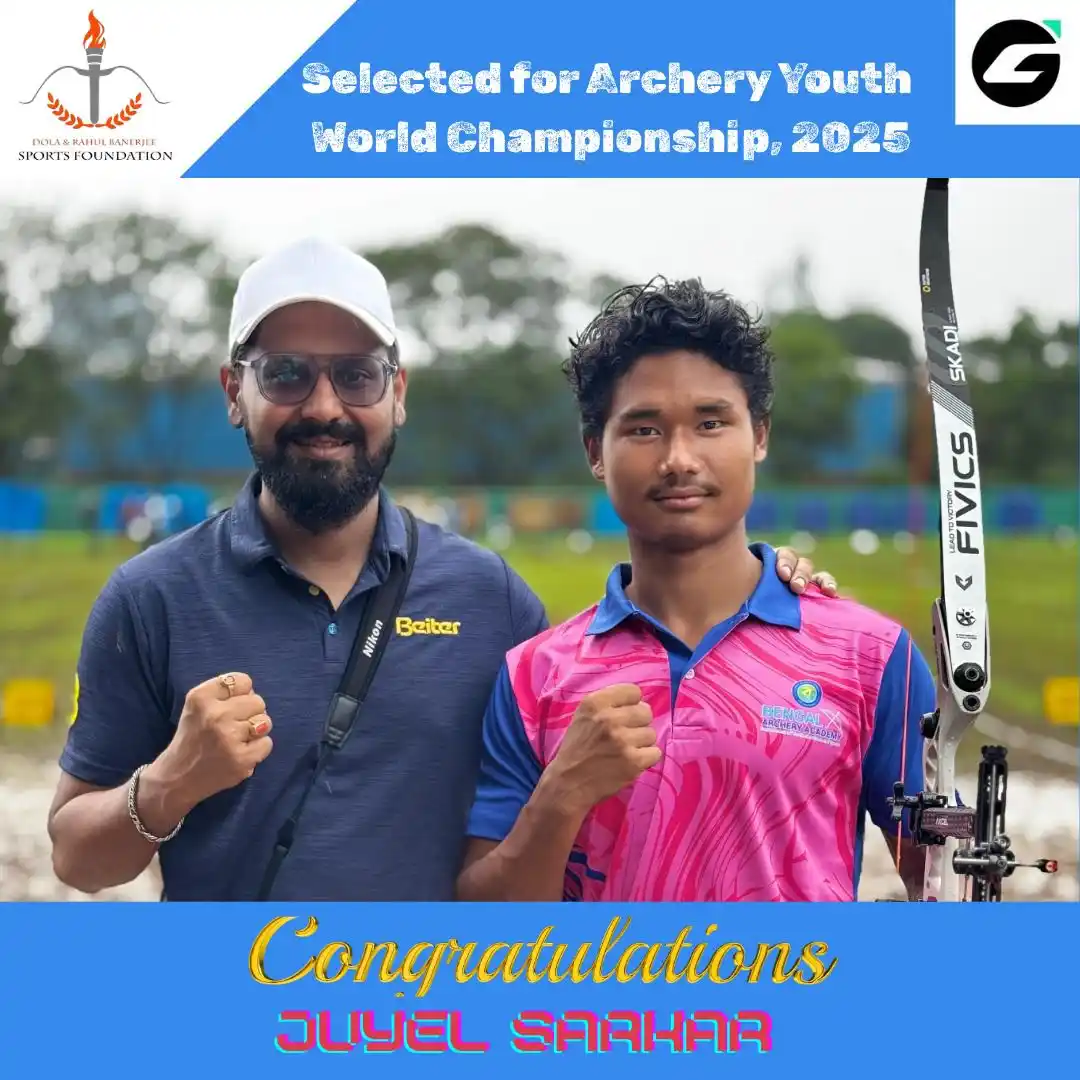 Image from Archery Insight with Rahul : 🌧️ After three challenging days battling the rain, Juyel Sarkar rose ...