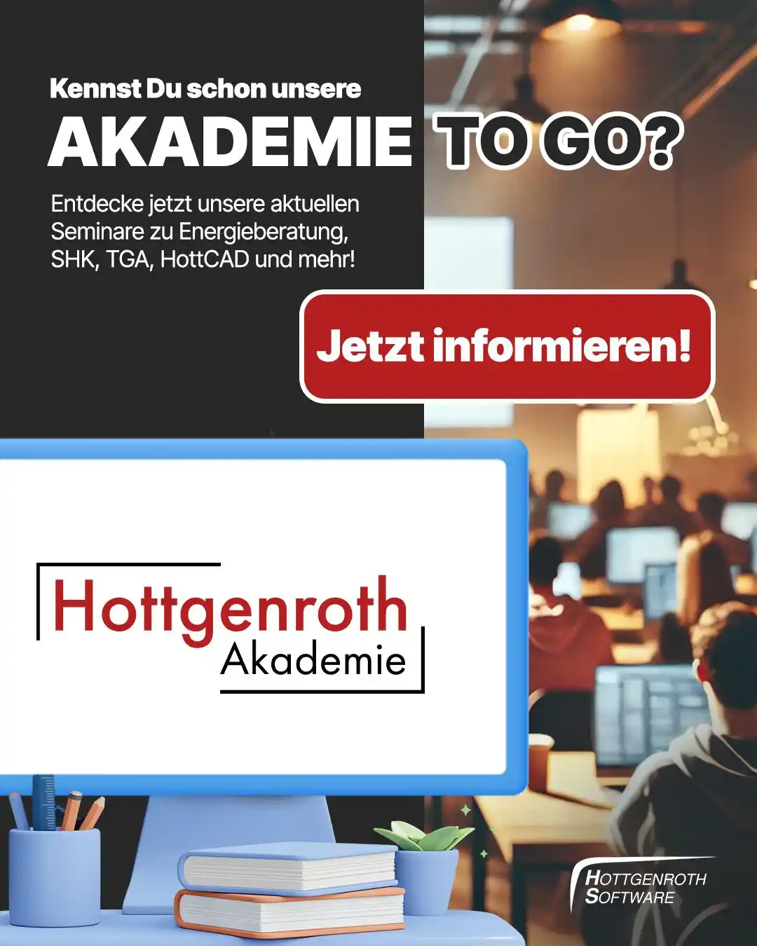 Image from Hottgenroth Software: 🎓 Akademie to go – Kompaktwissen für Deine Projekte
Du möchtest Dein...